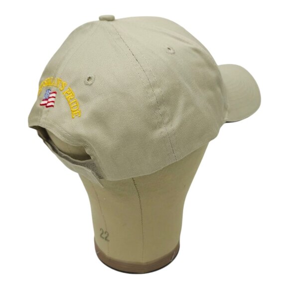 Sportsmans Pride Twill Strapback Cap Embroidered Logo Baseball Hat Pet Food - Picture 13 of 13